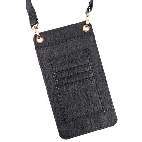 ⚡LAST ONE⚡Black Leopard Print Essentials Crossbody - Picture 3 of 6